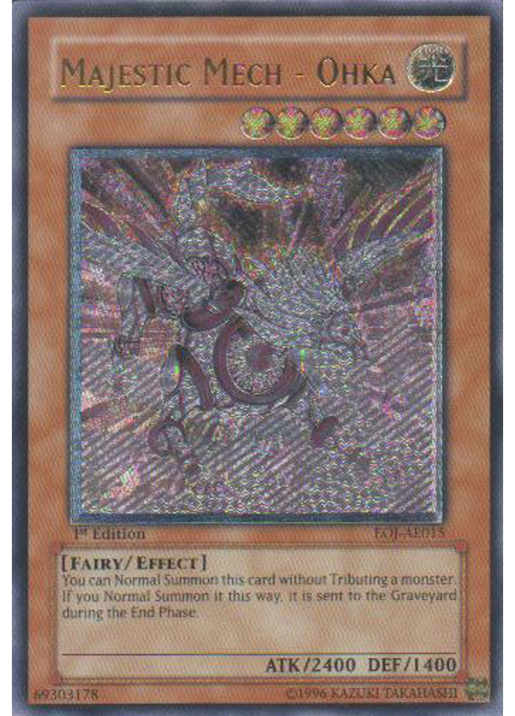 Majestic Mech - Ohka (Ultimate Rare 1st Edition)