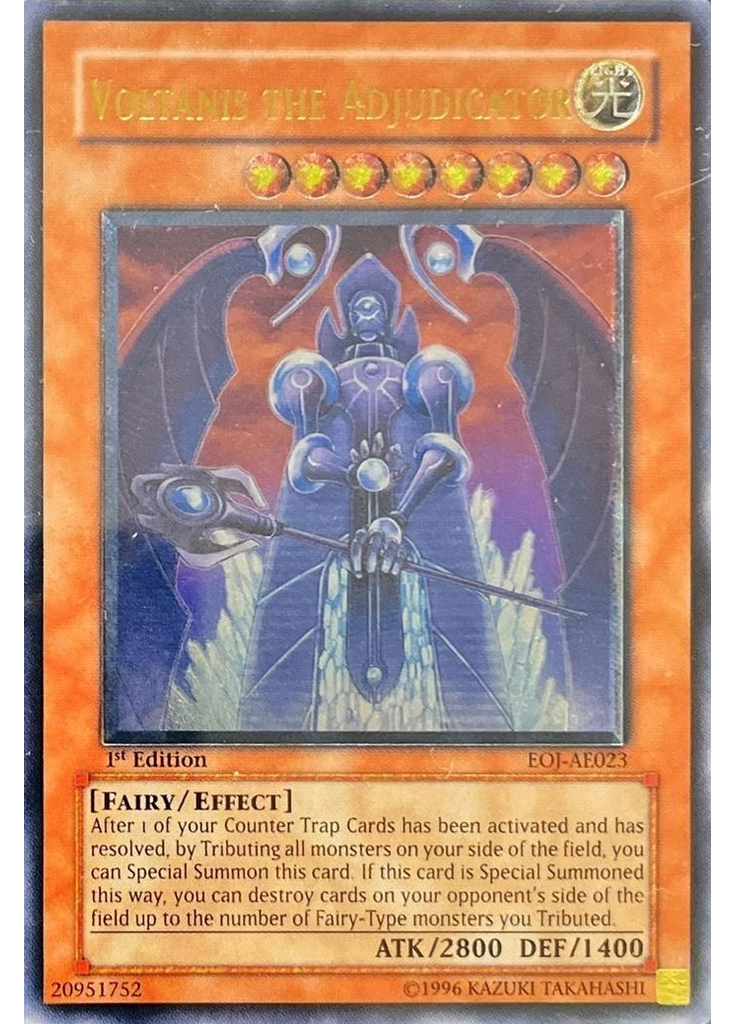 Voltanis the Adjudicator (Ultimate Rare 1st Edition)