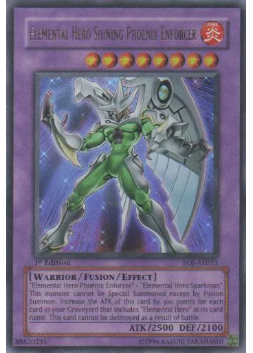 Elemental HERO Shining Phoenix Enforcer — Enemy of Justice