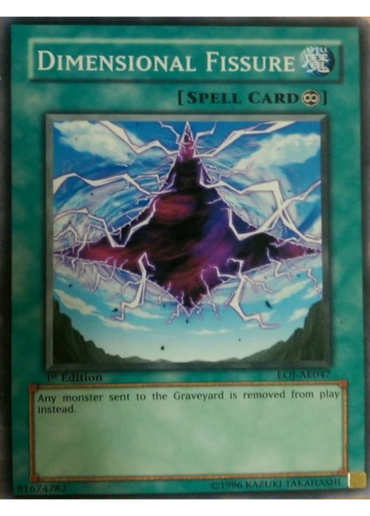 Dimensional Fissure
