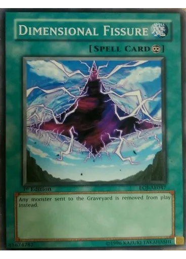 Dimensional Fissure