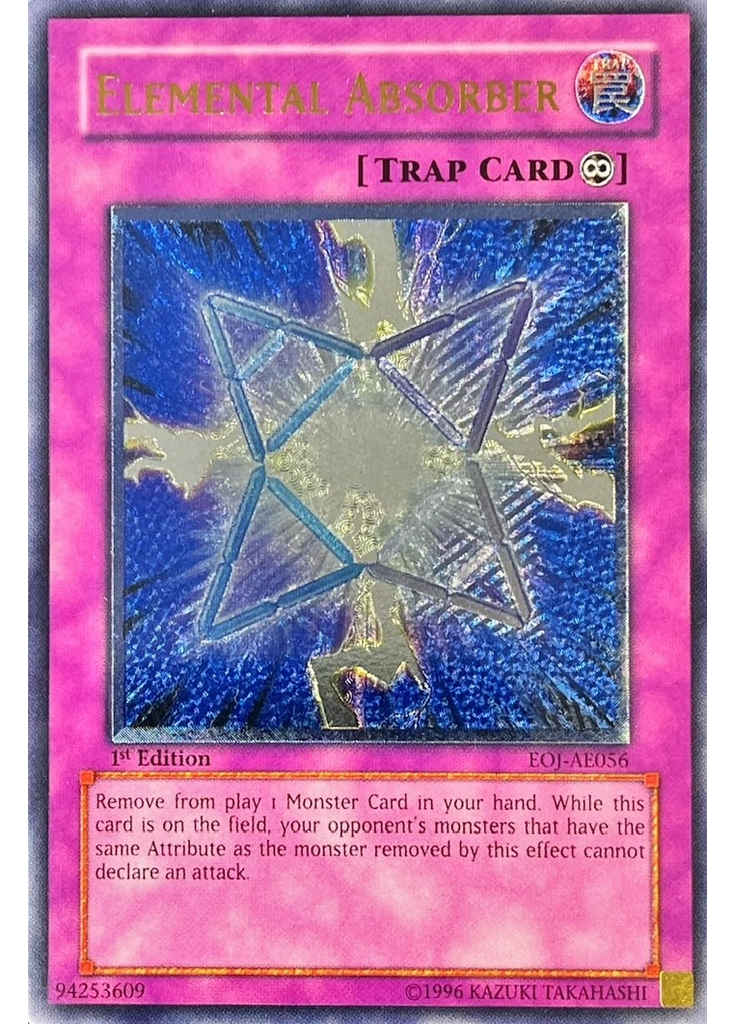 Elemental Absorber (Ultimate Rare 1st Edition)