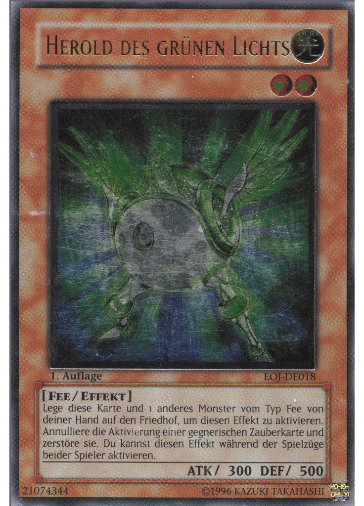 Herold des grünen Lichts (Ultimate Rare 1st Edition)