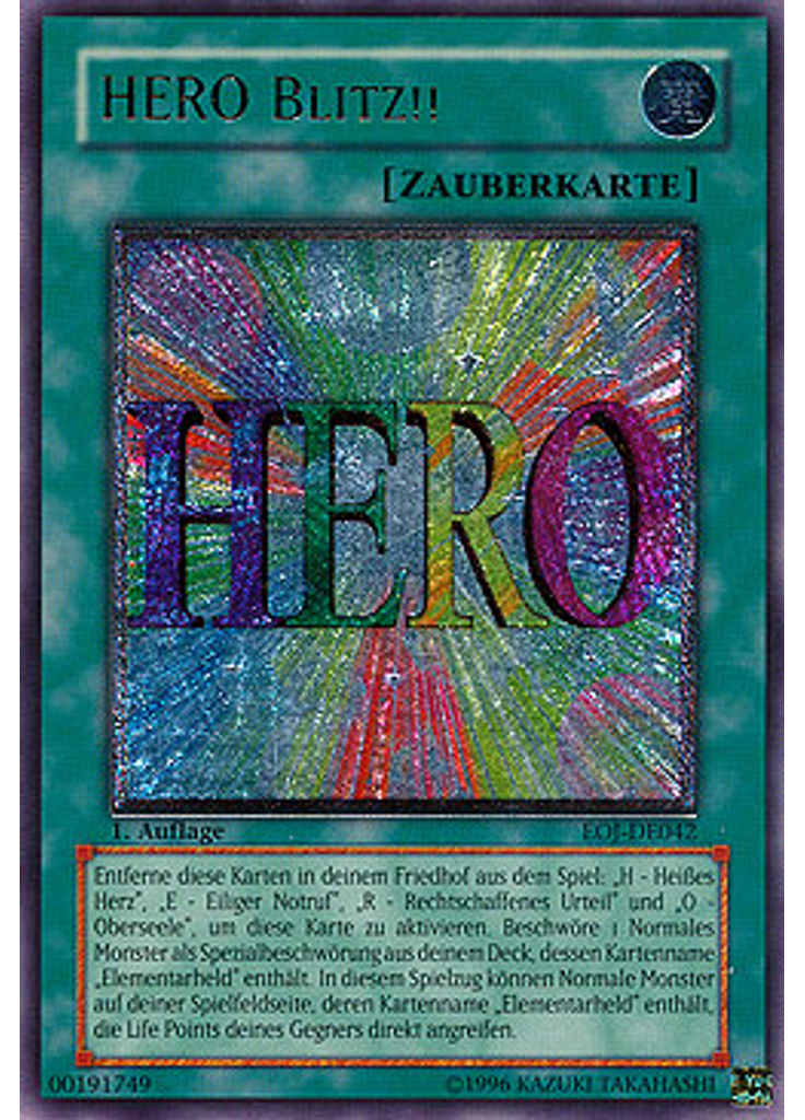 Hero Blitz!! (Ultimate Rare 1st Edition)