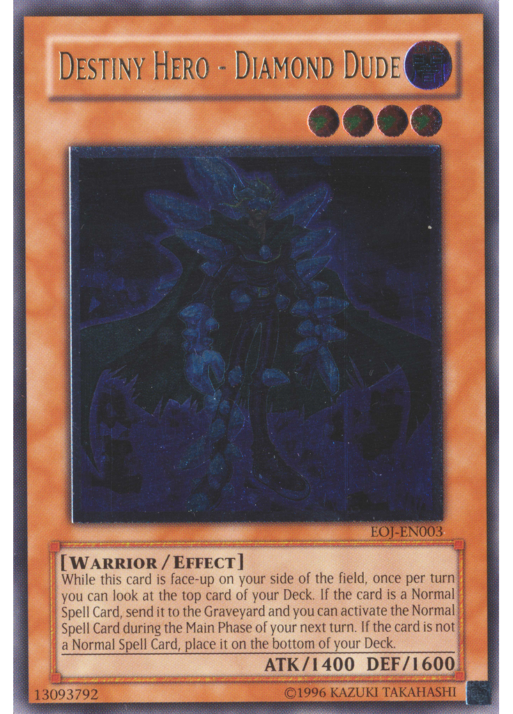 Destiny HERO - Diamond Dude (Ultimate Rare Unlimited)