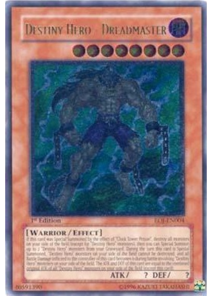 Destiny HERO - Dreadmaster (Ultimate Rare 1st Edition)