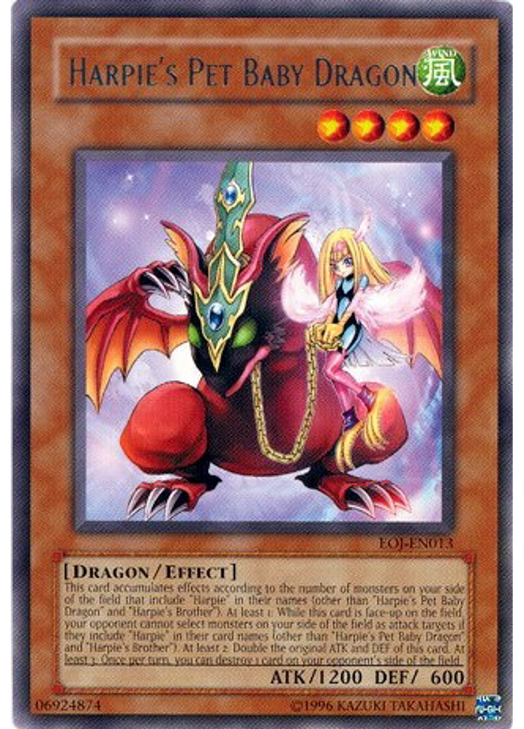 Harpie's Pet Baby Dragon (Rare Unlimited)