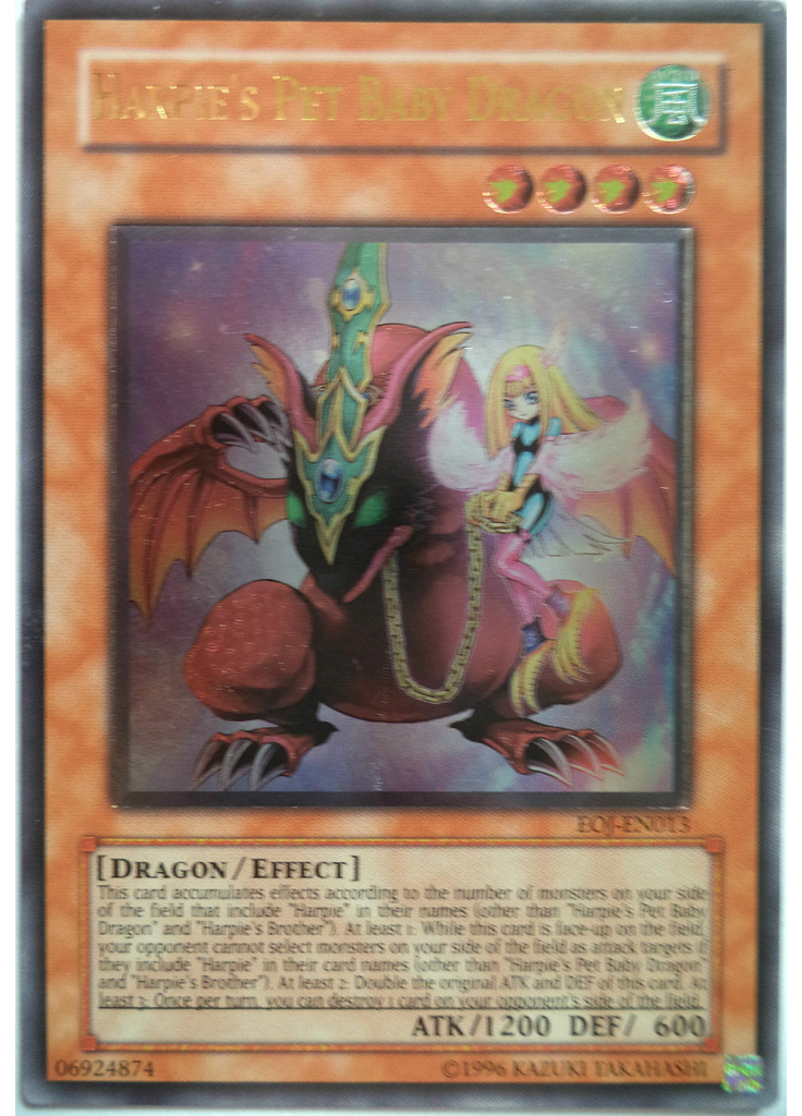 Harpie's Pet Baby Dragon (Ultimate Rare Unlimited)