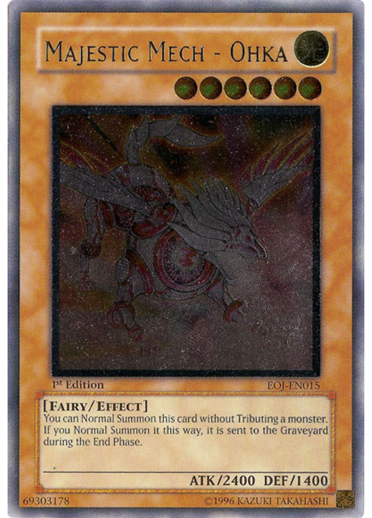 Majestic Mech - Ohka (Ultimate Rare 1st Edition)