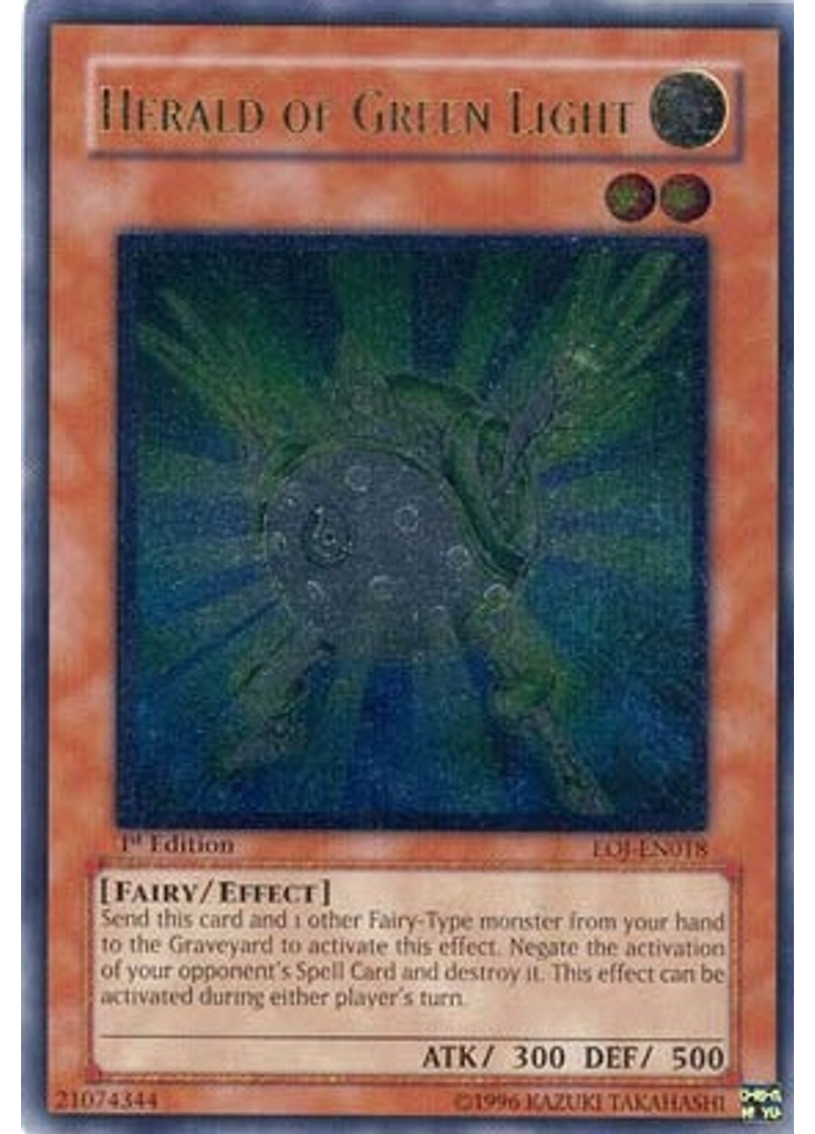 Herald of Green Light (Ultimate Rare 1st Edition)