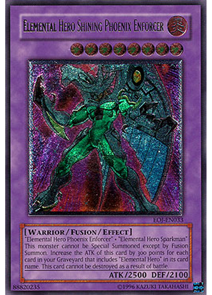 Elemental HERO Shining Phoenix Enforcer (Ultimate Rare Unlimited)