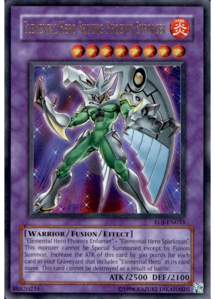 Elemental HERO Shining Phoenix Enforcer (Ultra Rare Unlimited)