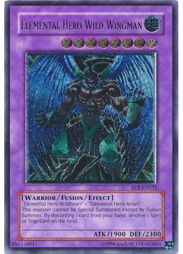 Elemental HERO Wild Wingman (Ultimate Rare Unlimited)