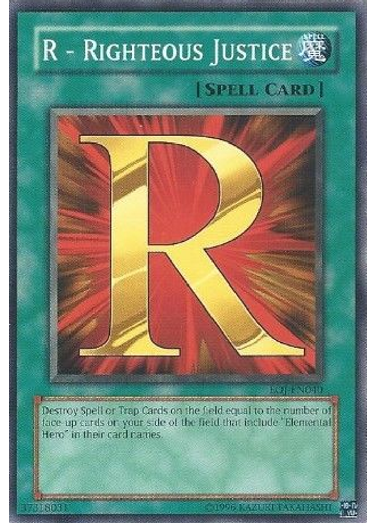 R - Righteous Justice (Common Unlimited)