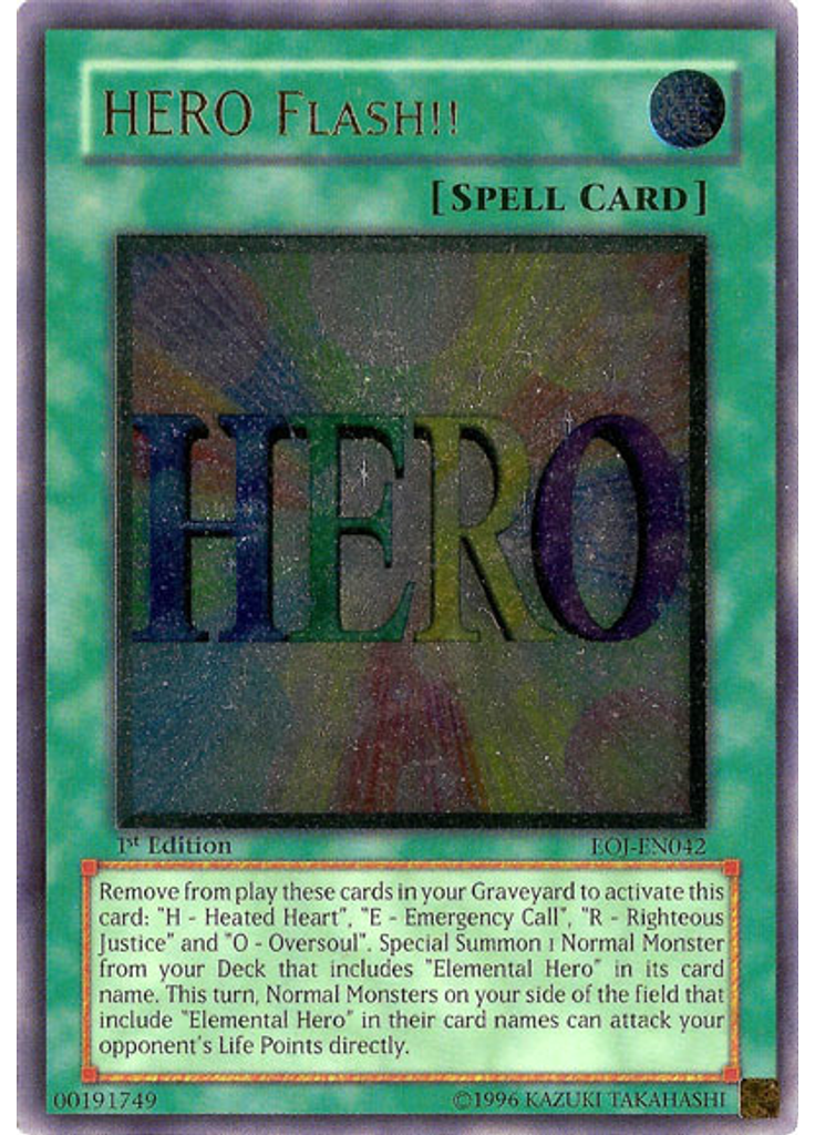 Hero Flash!! (Ultimate Rare 1st Edition)
