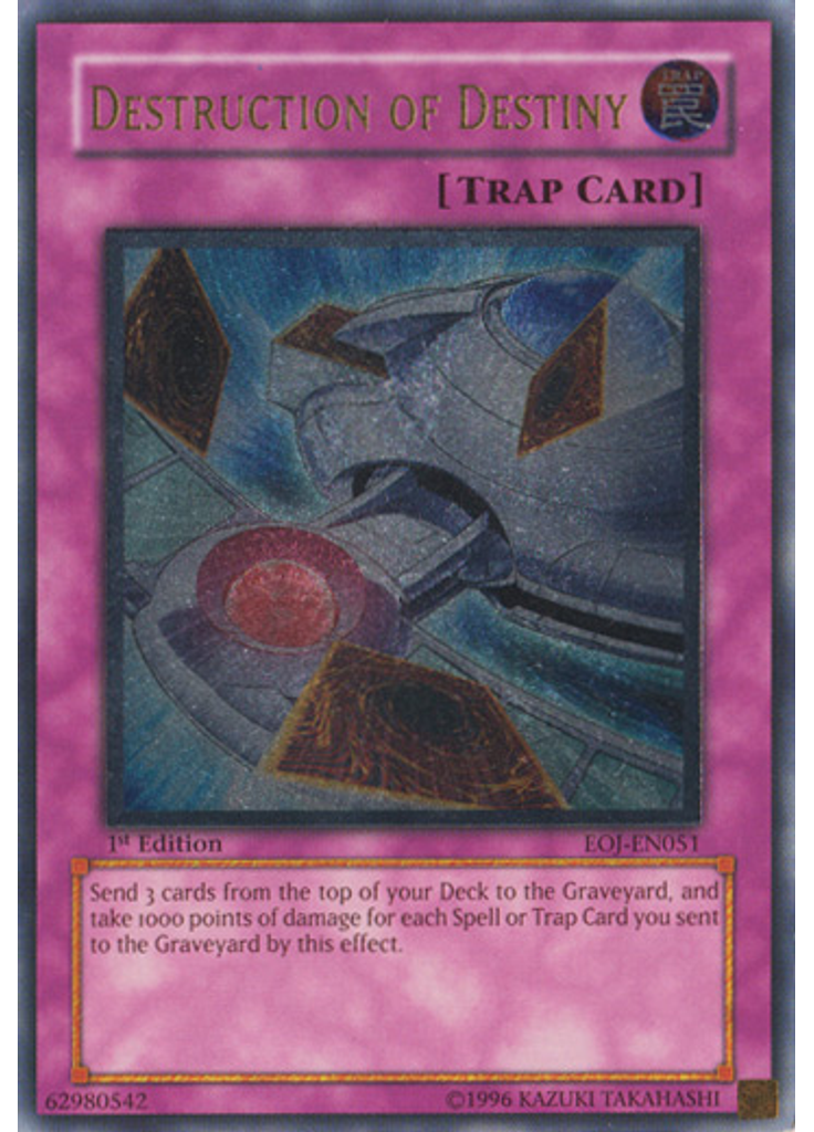 Destruction of Destiny (Ultimate Rare 1st Edition)