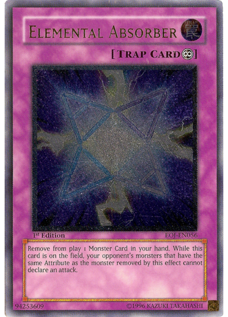 Elemental Absorber (Ultimate Rare 1st Edition)