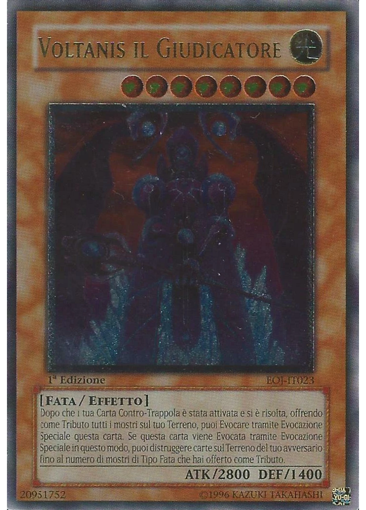 Voltanis il Giudicatore (Ultimate Rare 1st Edition)
