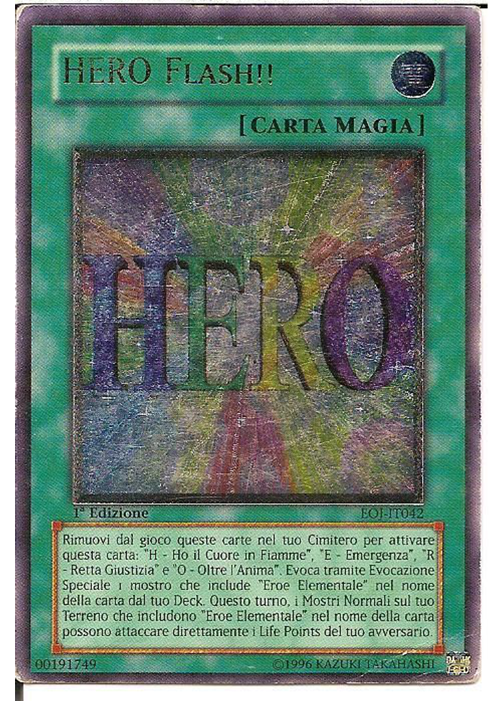 Hero Flash!! (Ultimate Rare 1st Edition)