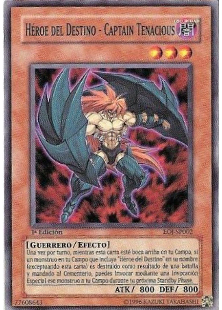 HÉROE del Destino - Captain Tenacious