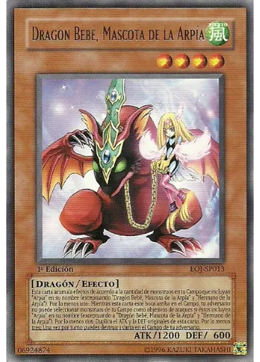 Dragón Bebé, Mascota de la Arpía