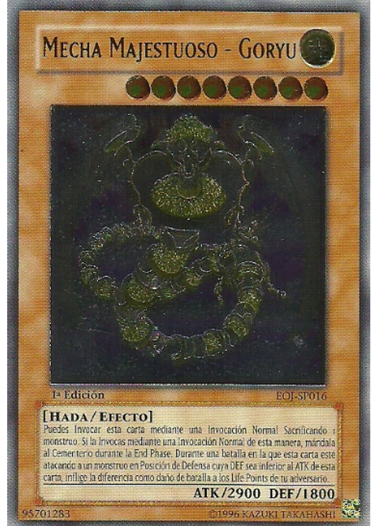 Mecha Majestuoso - Goryu (Ultimate Rare 1st Edition)