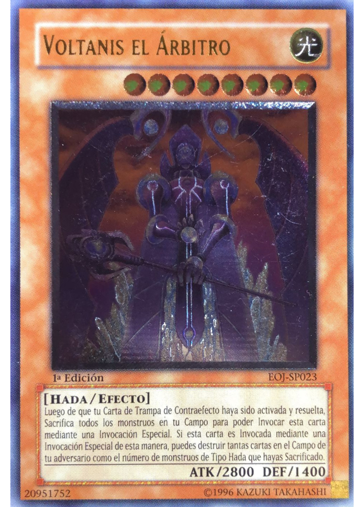 Voltanis el Árbitro (Ultimate Rare 1st Edition)