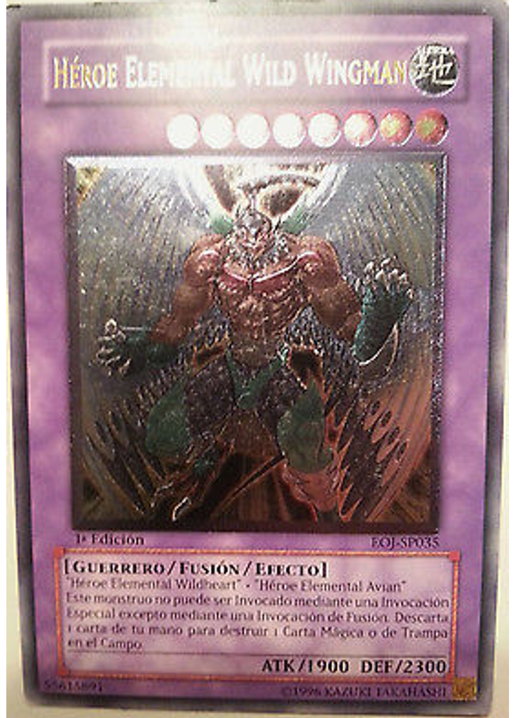 HÉROE Elemental Wild Wingman (Ultimate Rare 1st Edition)