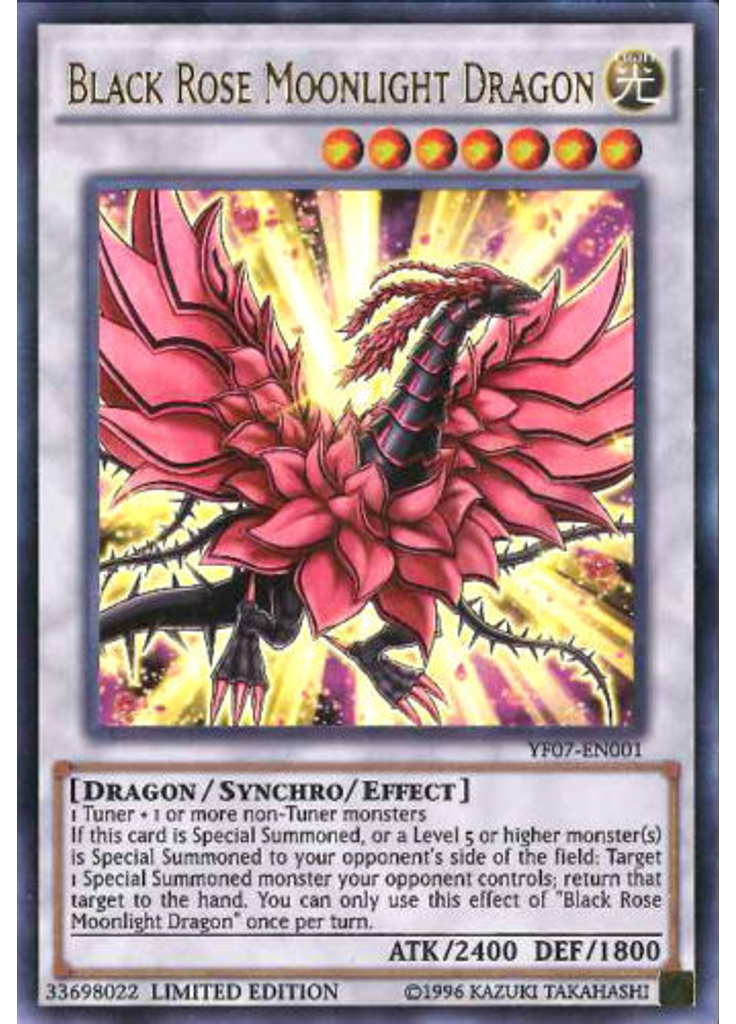 Black Rose Moonlight Dragon