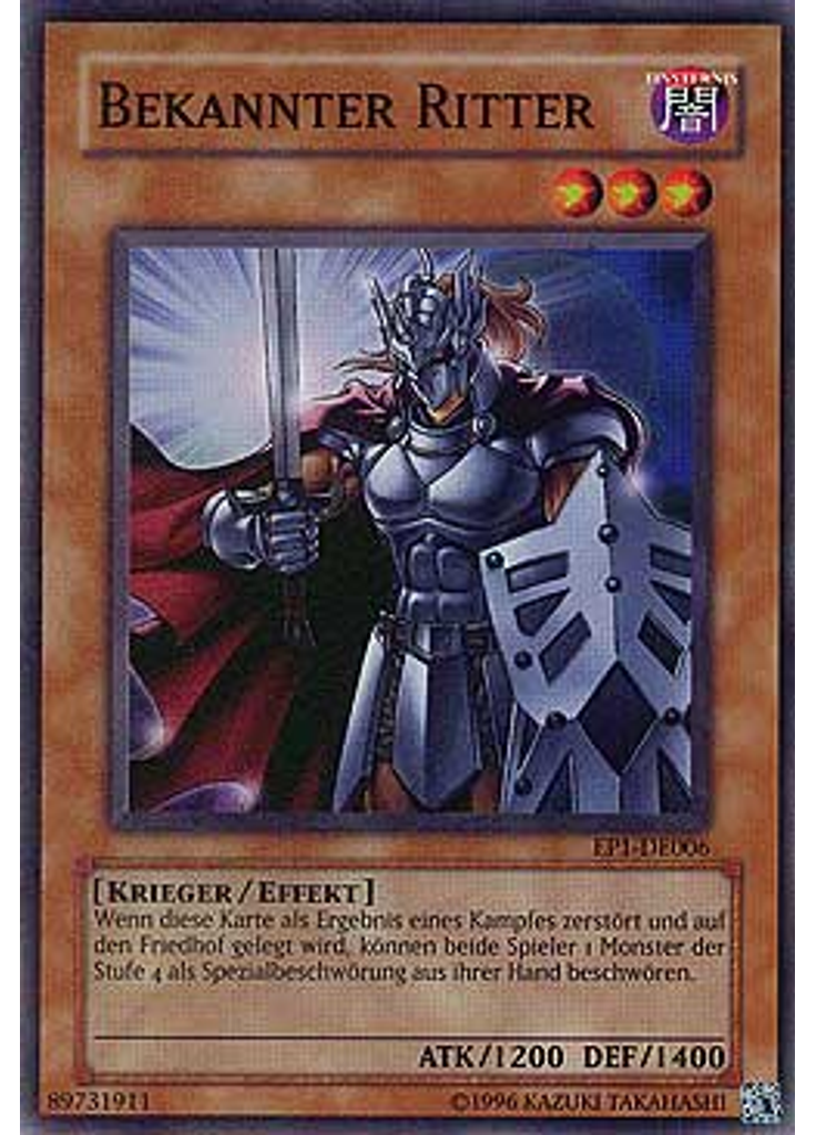 Bekannter Ritter