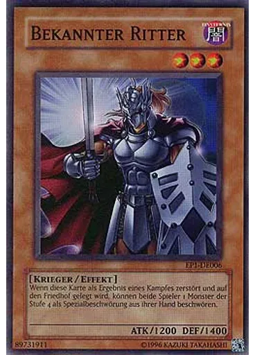 Bekannter Ritter