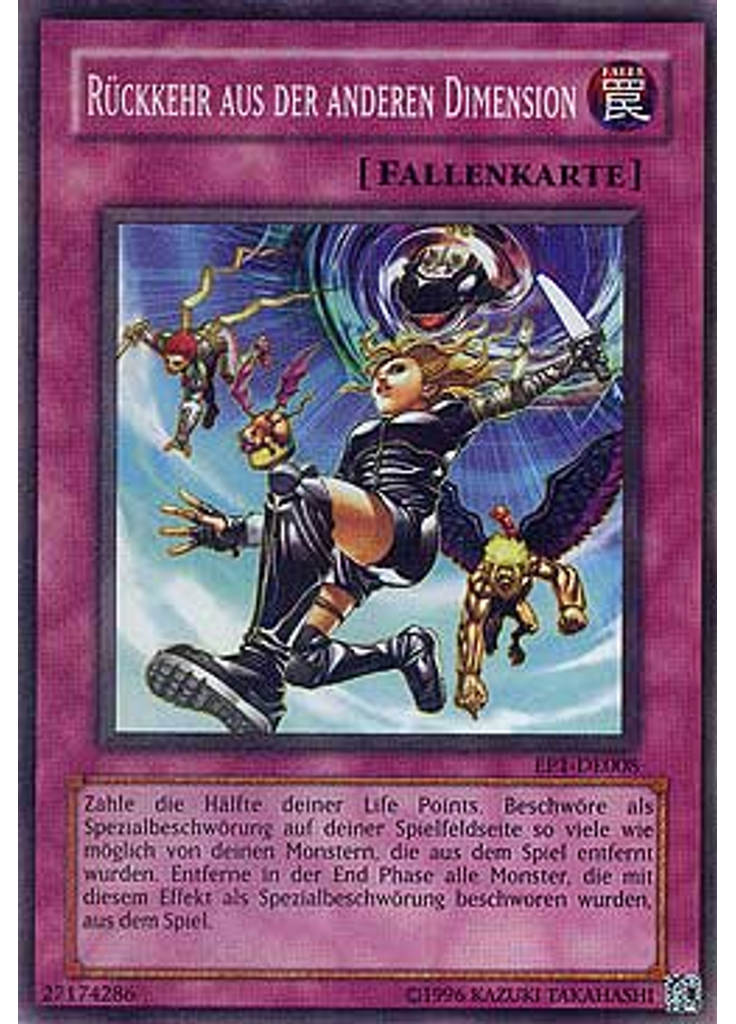 Rückkehr aus der anderen Dimension