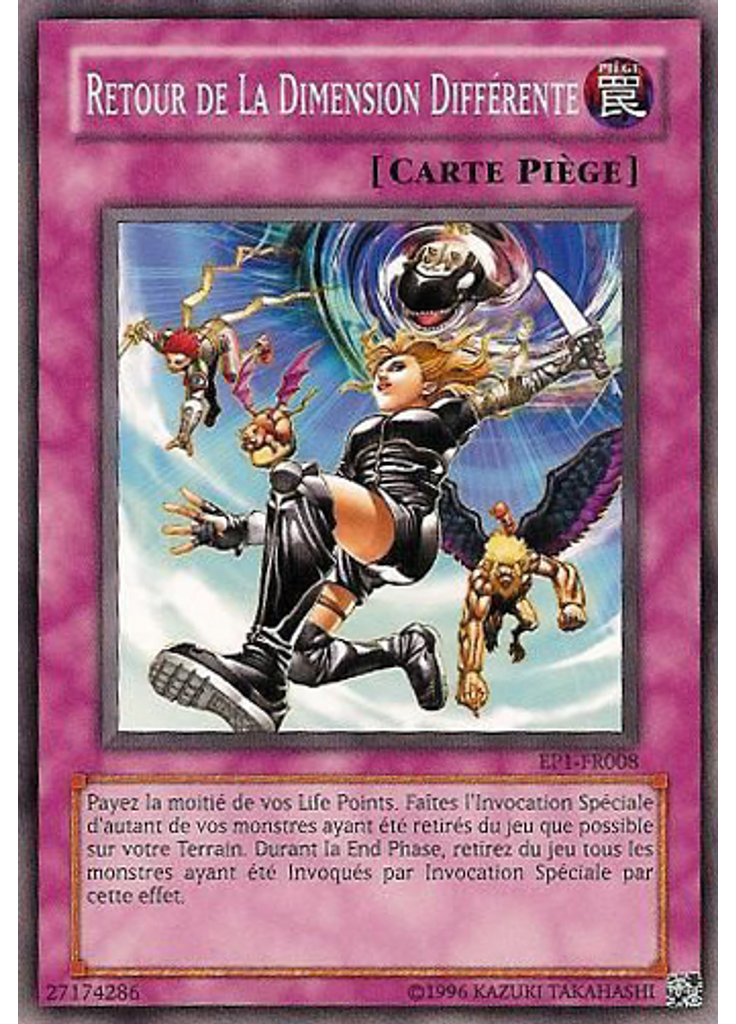 Retour de La Dimension Différente