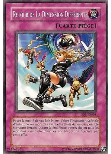 Retour de La Dimension Différente