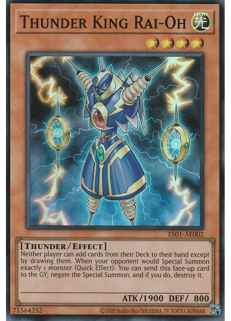 Thunder King Rai-Oh