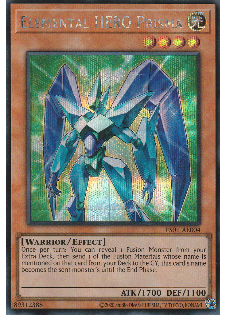 Elemental HERO Prisma (Secret Rare Unlimited)