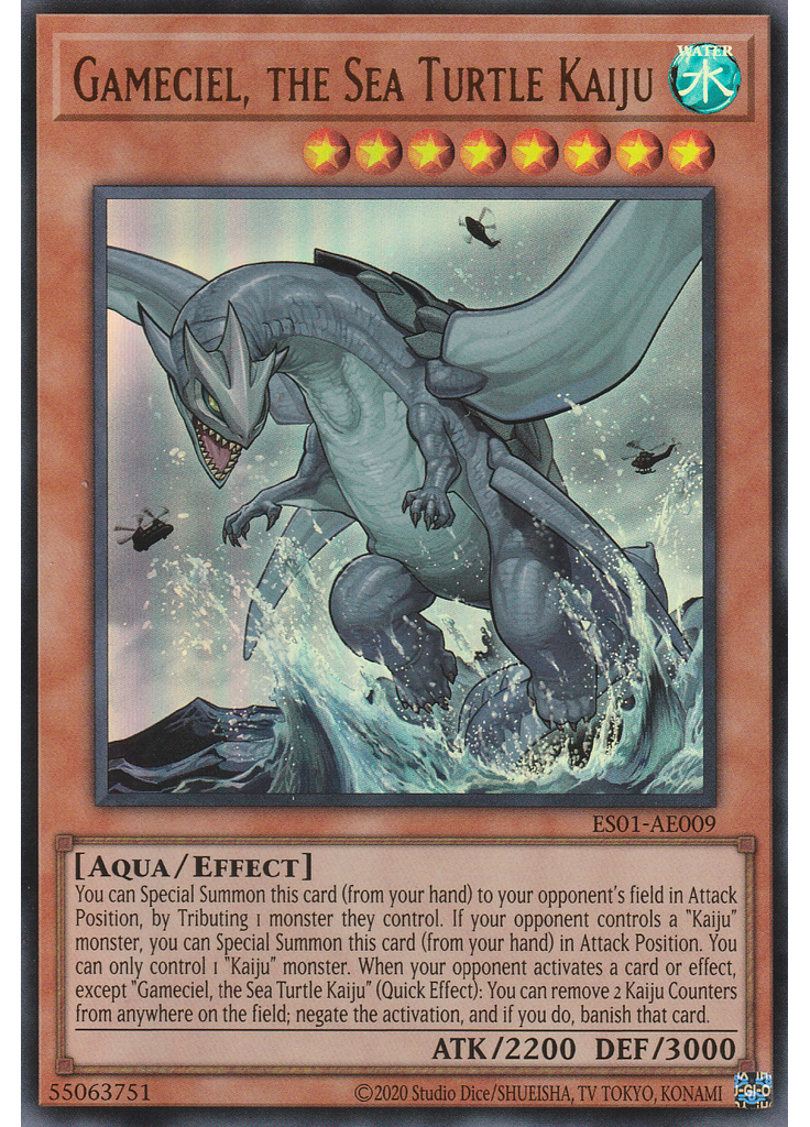 Gameciel, the Sea Turtle Kaiju
