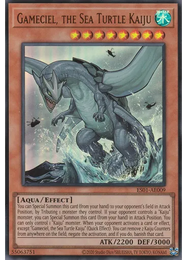 Gameciel, the Sea Turtle Kaiju