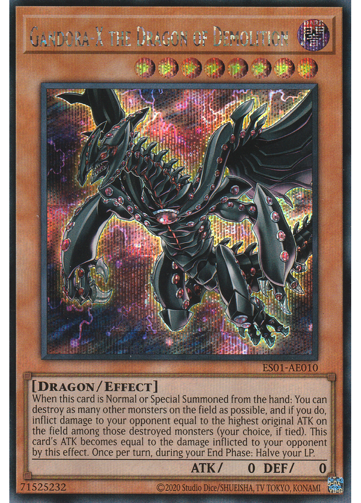 Gandora-X the Dragon of Demolition (Secret Rare Unlimited)
