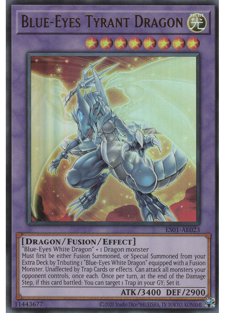 Blue-Eyes Tyrant Dragon