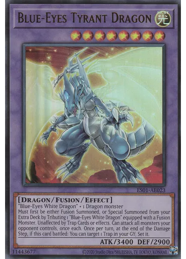 Blue-Eyes Tyrant Dragon