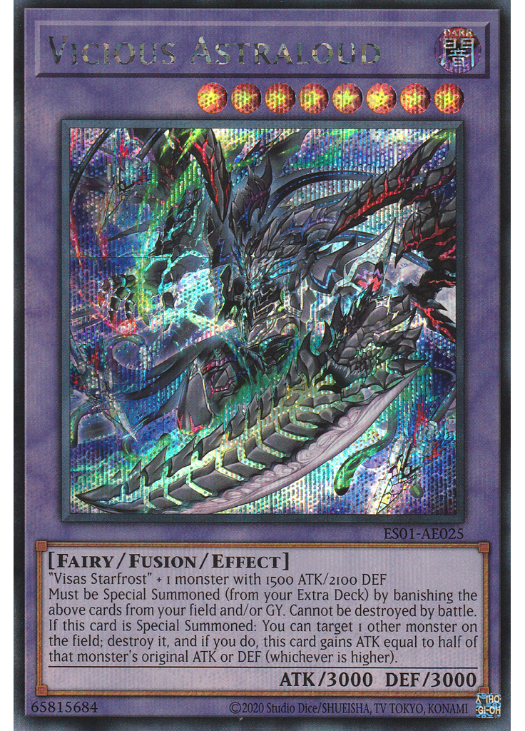 Vicious Astraloud (Secret Rare Unlimited)