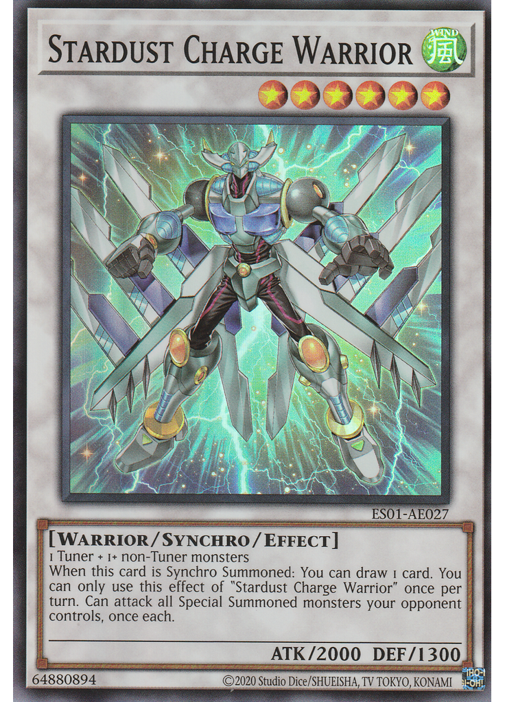 Stardust Charge Warrior