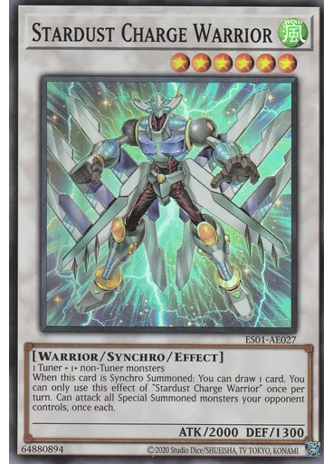 Stardust Charge Warrior