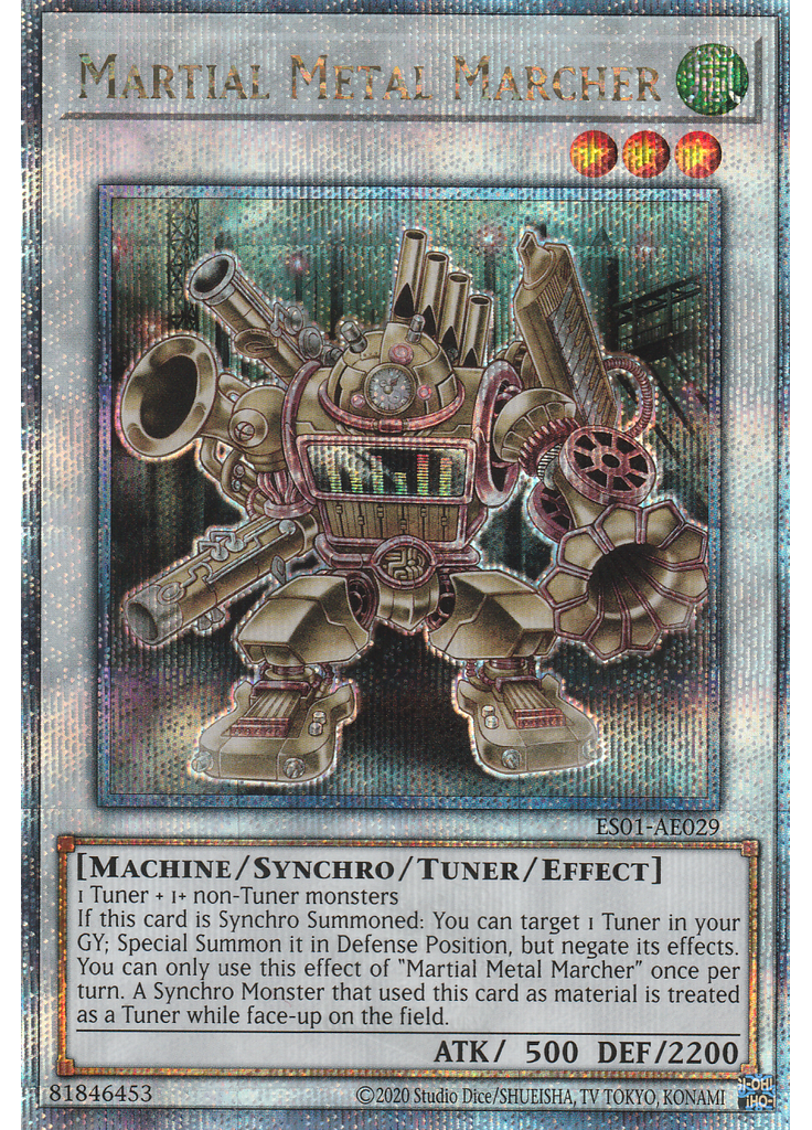 Martial Metal Marcher (Quarter Century Secret Rare Unlimited)