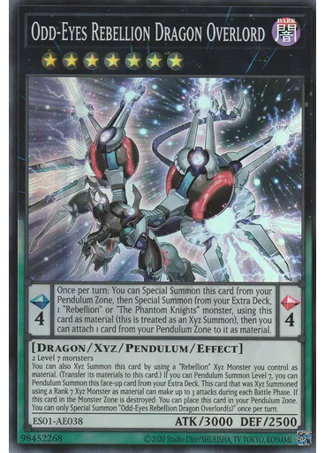 Odd-Eyes Rebellion Dragon Overlord