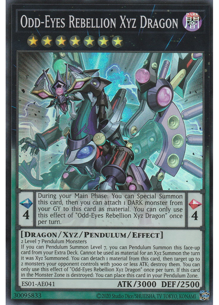 Odd-Eyes Rebellion Xyz Dragon