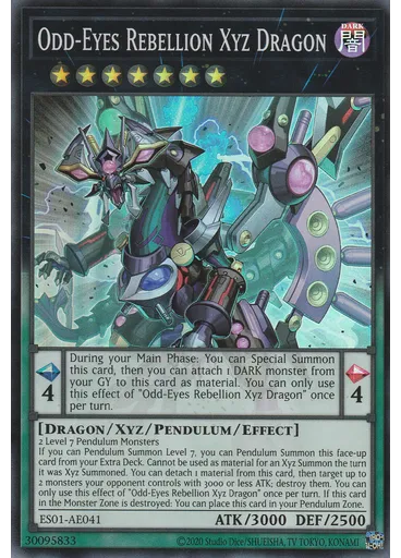 Odd-Eyes Rebellion Xyz Dragon
