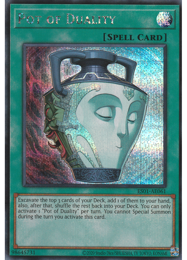 Pot of Duality (Secret Rare Unlimited)