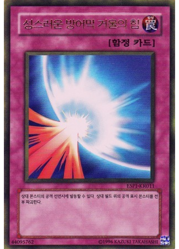 성스러운 방어막 거울의 힘